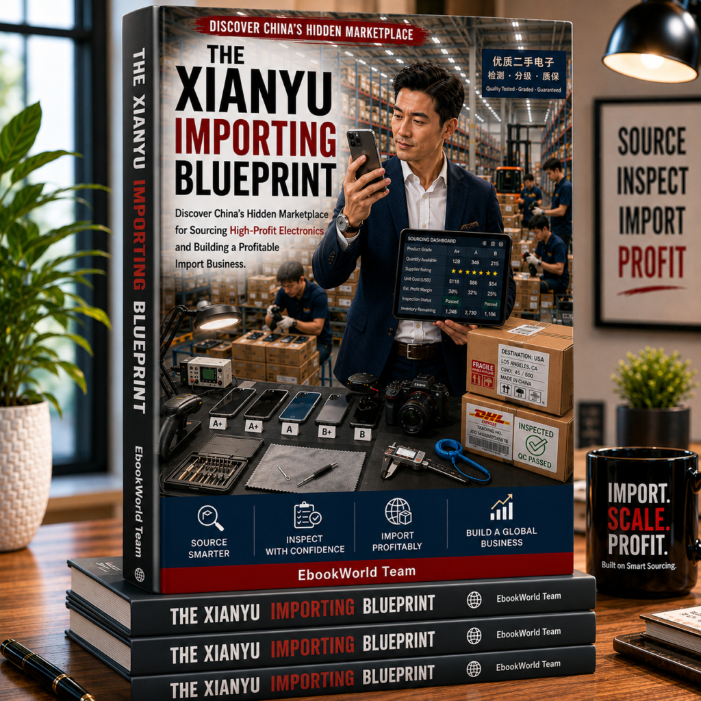 THE XIANYU IMPORTING BLUEPRINT: Discover China's Hidden Marketplace for Sourcing High-Profit Electronics and Building a Profitable Import Business